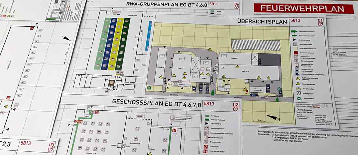 feuerwehrplan erstellen feuerwehrpläne erstellen